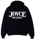 Joyce Byers  Stranger Things Black Hoodie