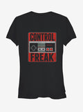 Control Freak NES Girls T Shirt T Shirt Premium Print Esports Vibe