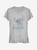 Lilo Stitch Half Tone Stitch Girls T Shirt T Shirt Premium Print Daily Wear