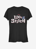 Lilo Stitch Stitch With Logo Girls T Shirt T Shirt Comfort Fit Gift Ready