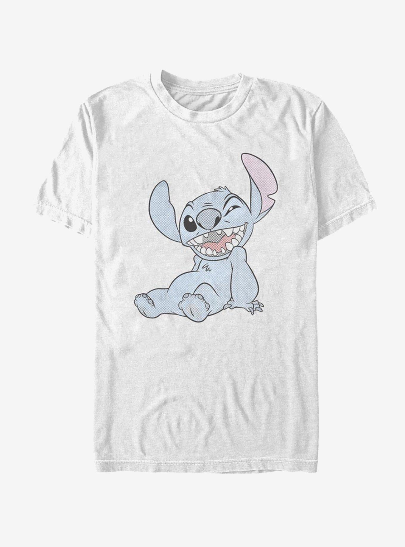 Lilo Stitch Halftone Stitch T Shirt T Shirt Premium Print Daily Wear