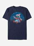 Lilo Stitch Holiday Snowing Stitch T Shirt T Shirt Streetwear Style Modern Aesthetic