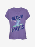 Lilo Stitch Aloha Locals Stitch Girls T Shirt T Shirt Trending US Fan Art Style