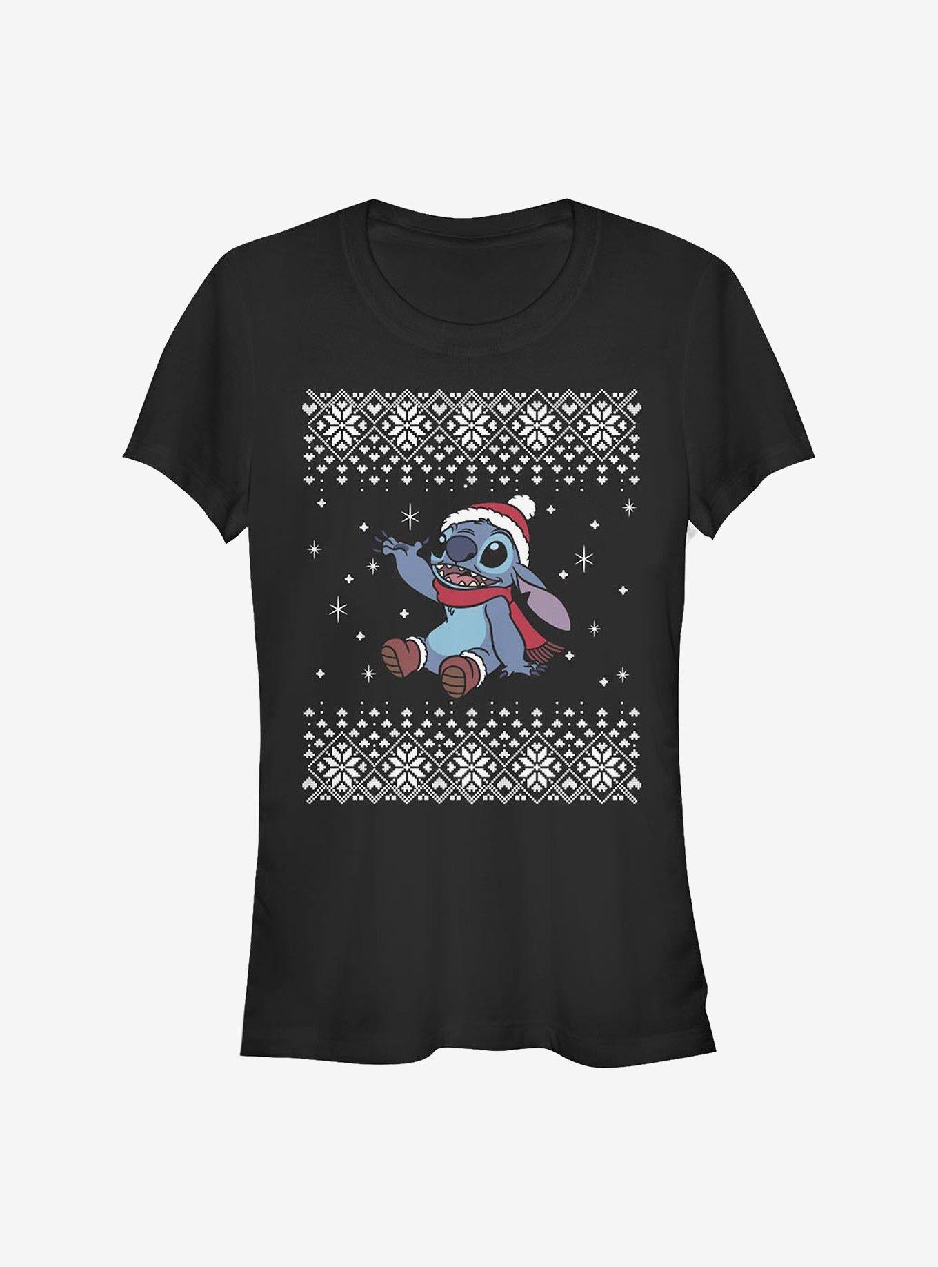 Lilo Stitch Front Girls T Shirt T Shirt Trending US Fan Art Style