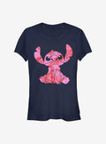 Lilo Stitch Heart Fill Girls T Shirt T Shirt Trending US Fan Art Style