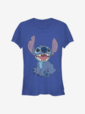 Lilo Stitch Basic Happy Stitch Girls T Shirt T Shirt Premium Print Daily Wear