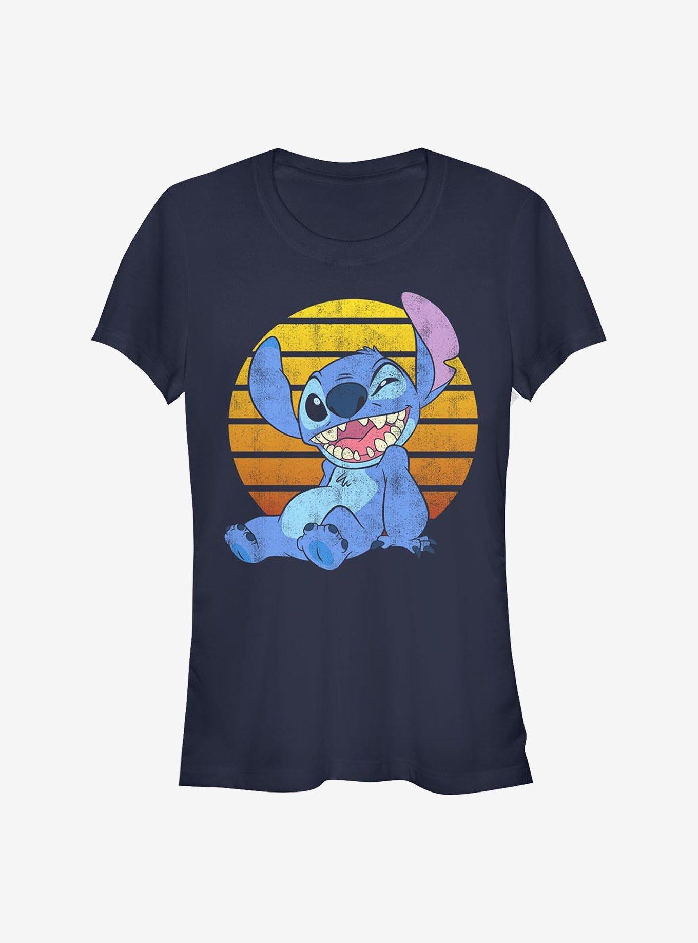 Lilo Stitch Bright Stitch Girls T Shirt T Shirt Comfort Fit Gift Ready