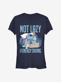 Lilo Stitch Lazy Energy Girls T Shirt T Shirt Trending US Fan Art Style