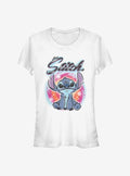 Lilo Stitch Airbrush Girls T Shirt T Shirt High Search Demand Bold Graphic