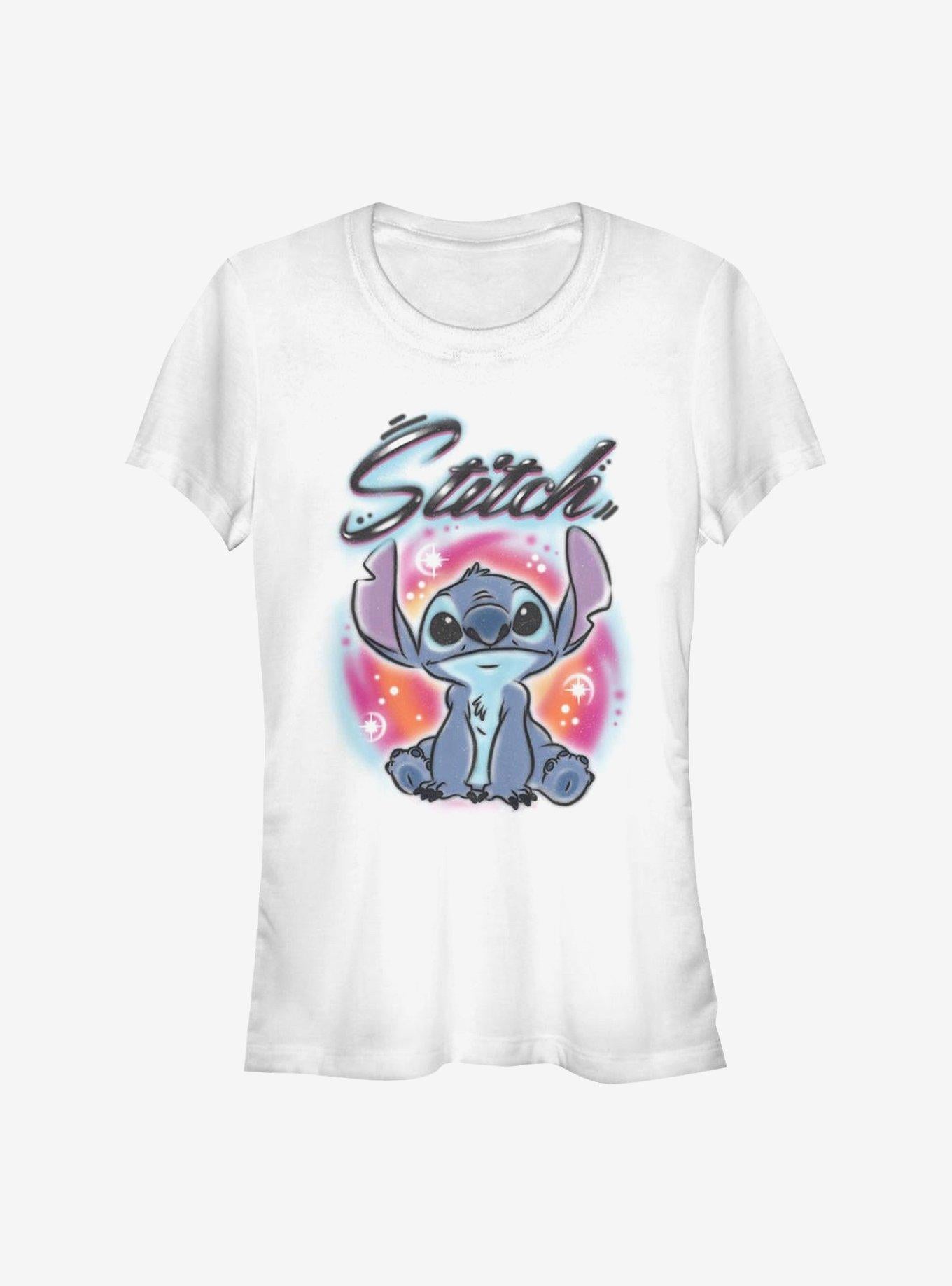 Lilo Stitch Airbrush Girls T Shirt T Shirt High Search Demand Bold Graphic