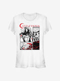 Castlevania Comic Style Girls T Shirt T Shirt High Search Demand Daily Wear