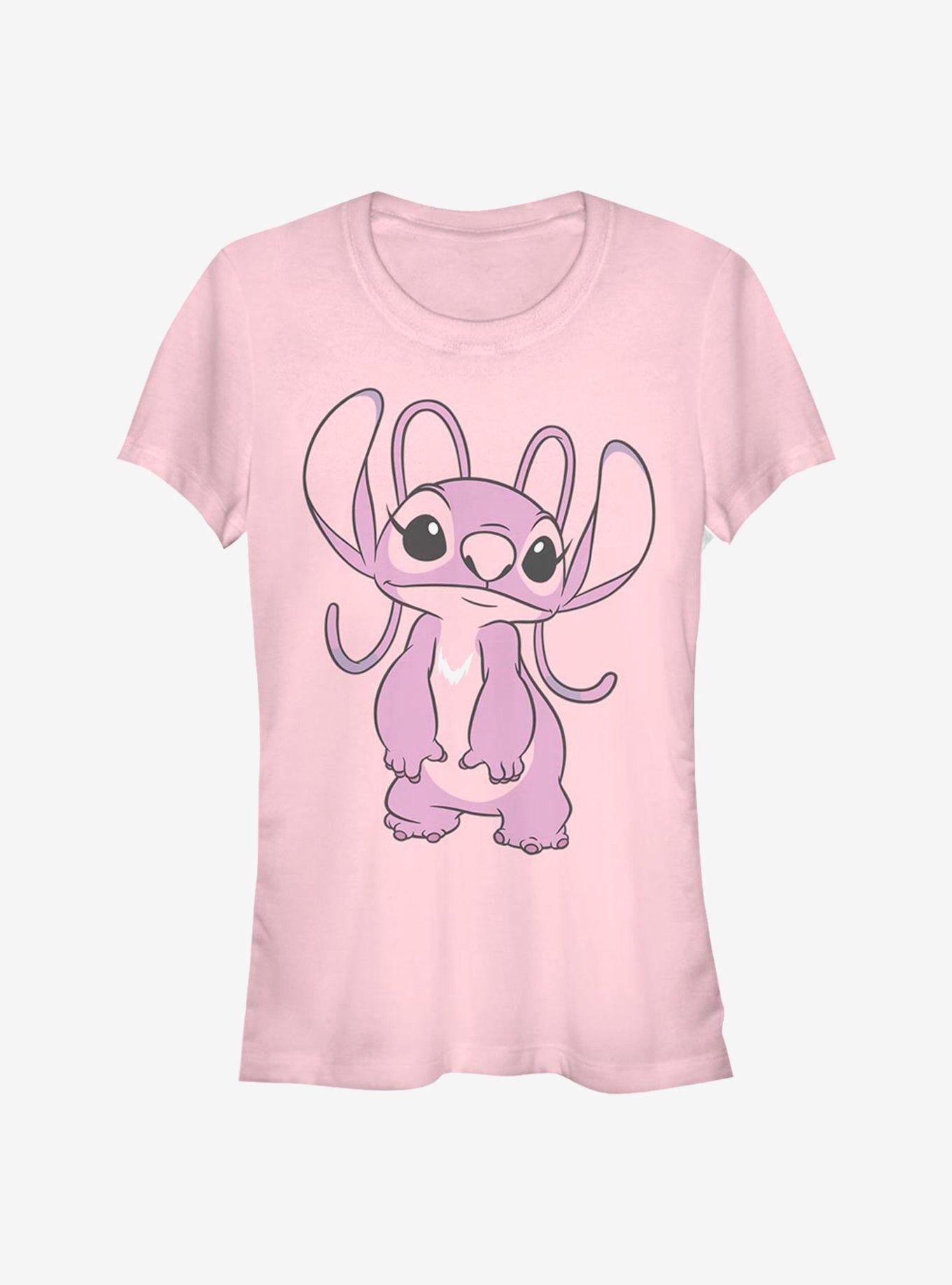 Lilo Stitch Big Angel Girls T Shirt T Shirt High Search Demand Bold Graphic