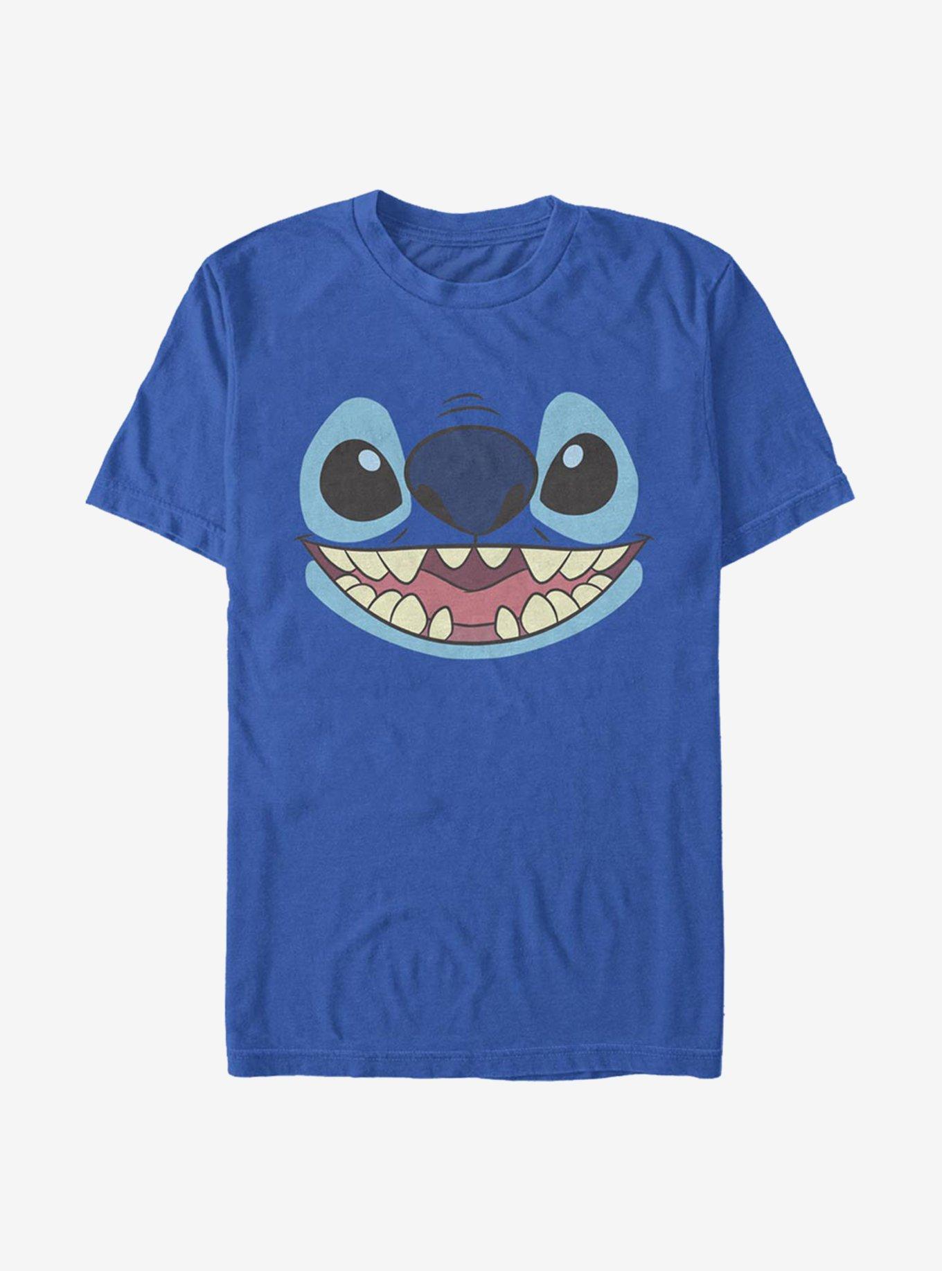 Lilo Stitch Face Large T Shirt T Shirt Premium Print Daily Wear