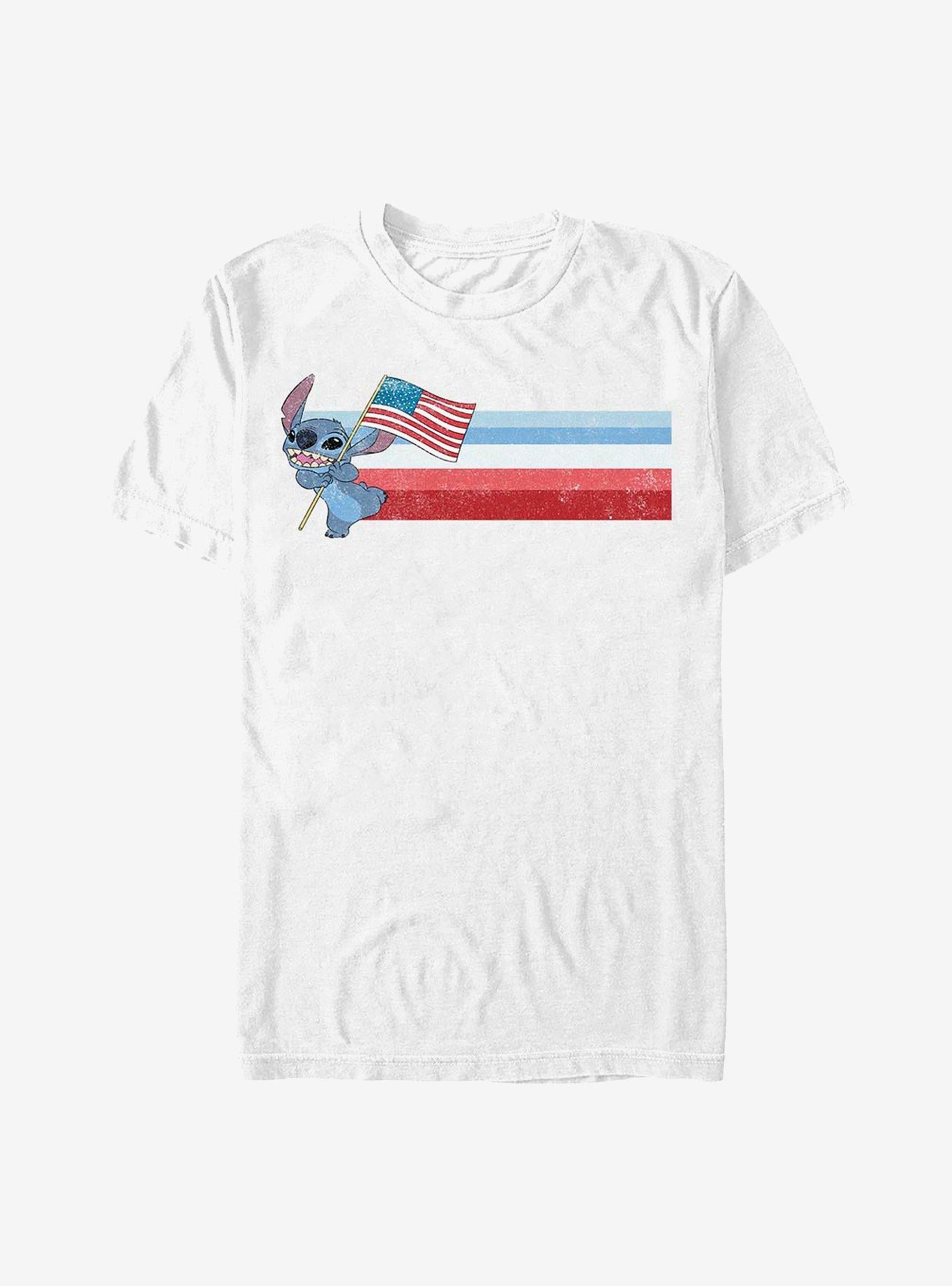 Lilo Stitch Flag Stitch T Shirt T Shirt Comfort Fit Gift Ready