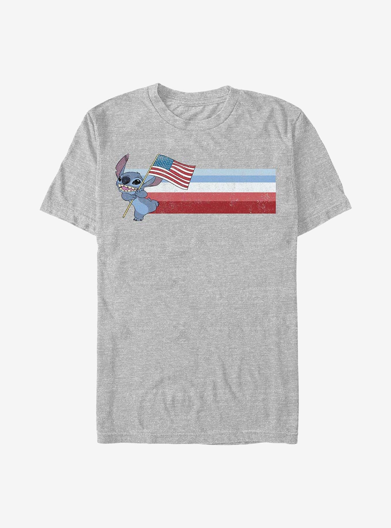 Lilo Stitch Flag Stitch T Shirt T Shirt Trending US Fan Art Style