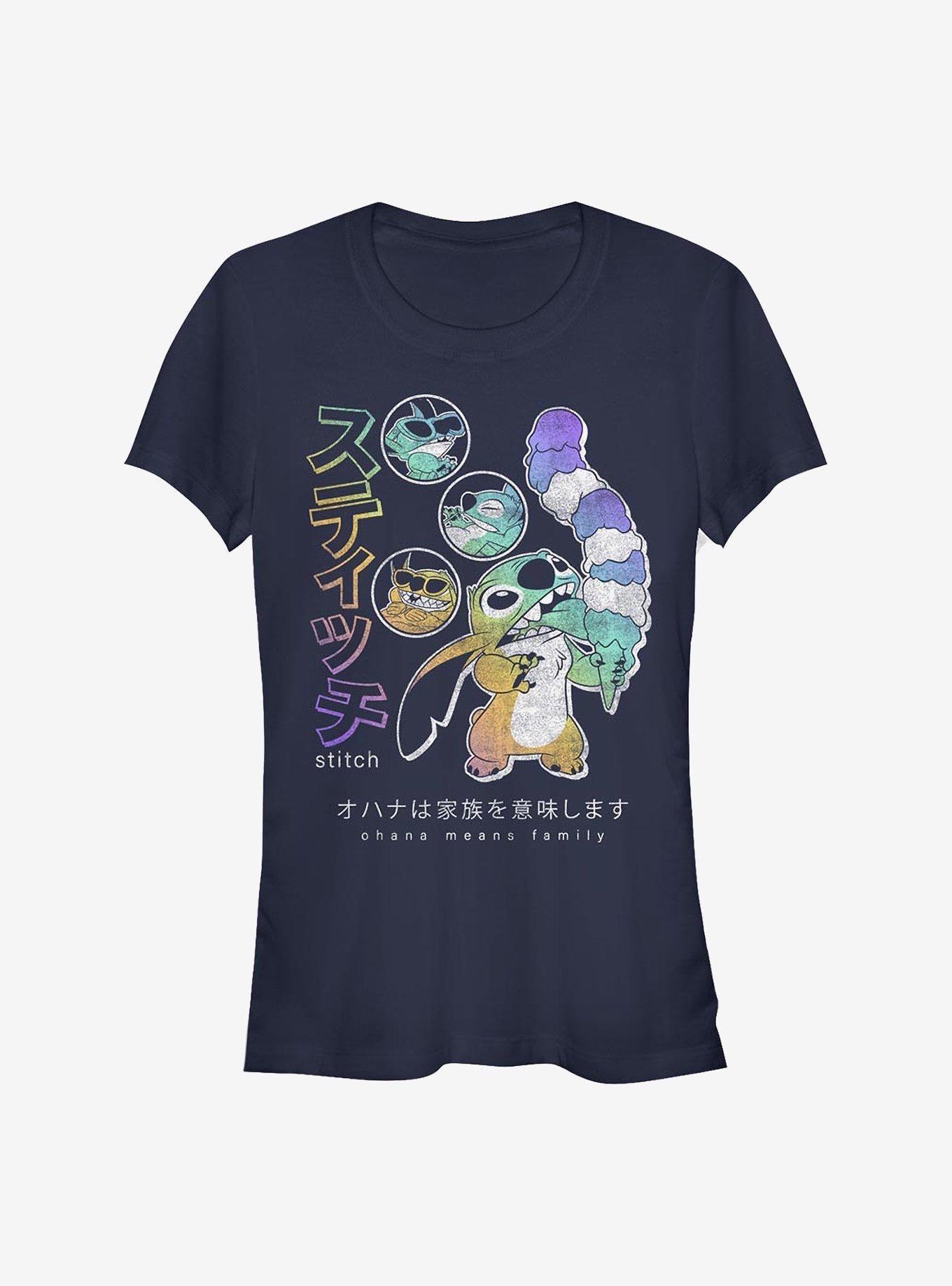 Lilo Stitch Japanese Stitch Girls T Shirt T Shirt Trending US Fan Art Style