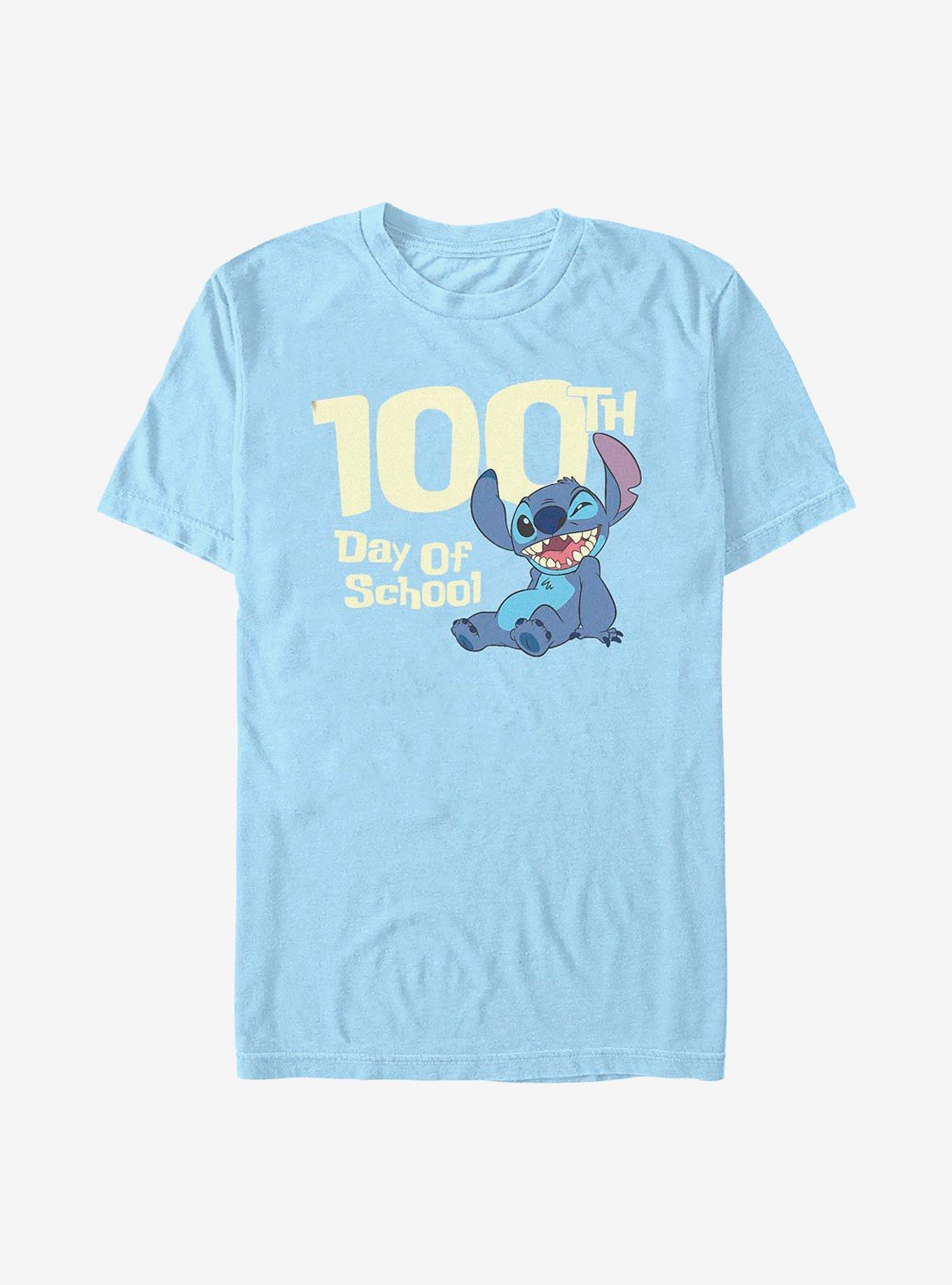 Lilo Stitch 100th Day Of School T Shirt T Shirt Comfort Fit Gift Ready