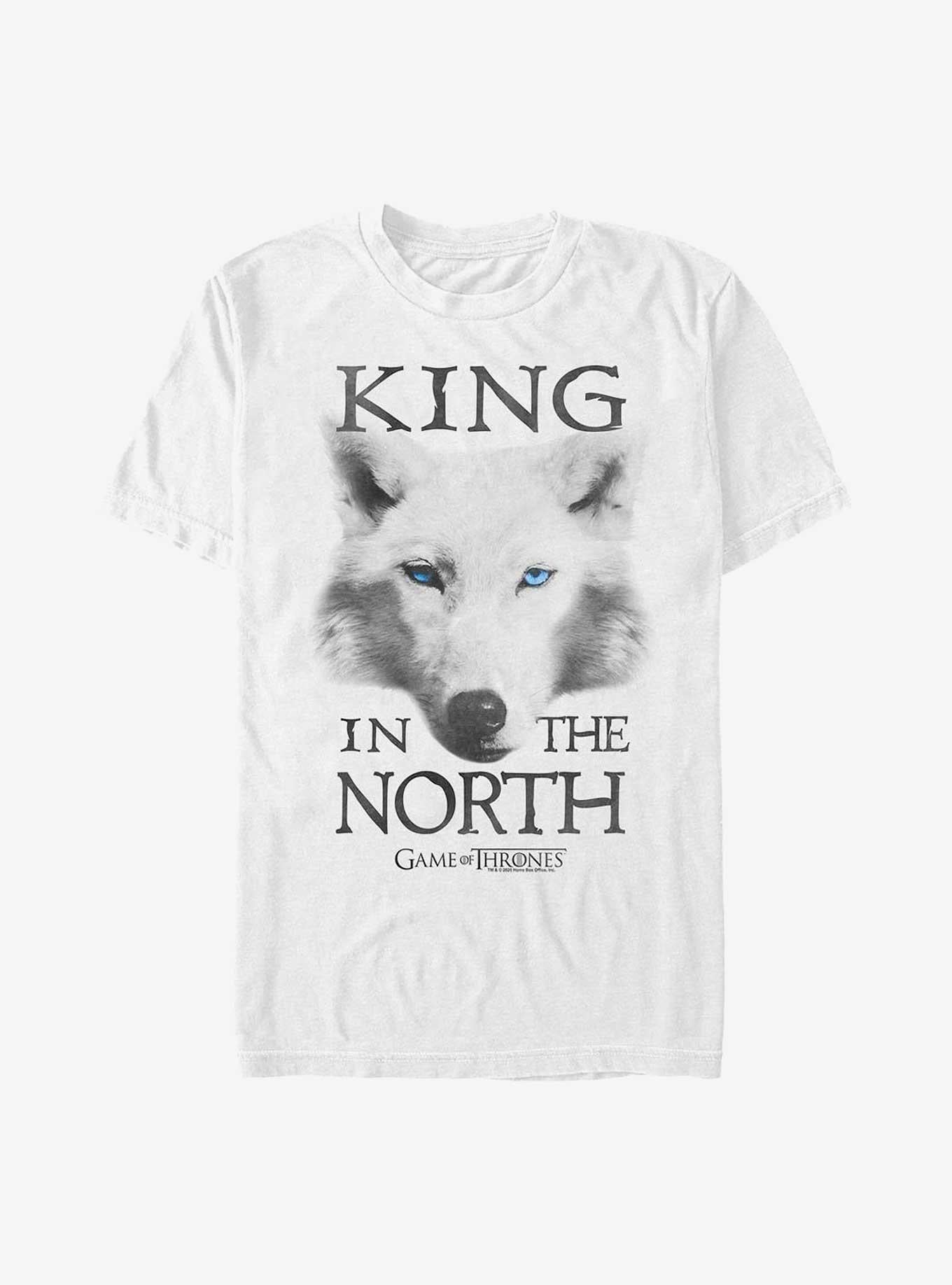 Game Thrones King In The North Dire Wolf T Shirt T Shirt Viral TikTok Esports Vibe