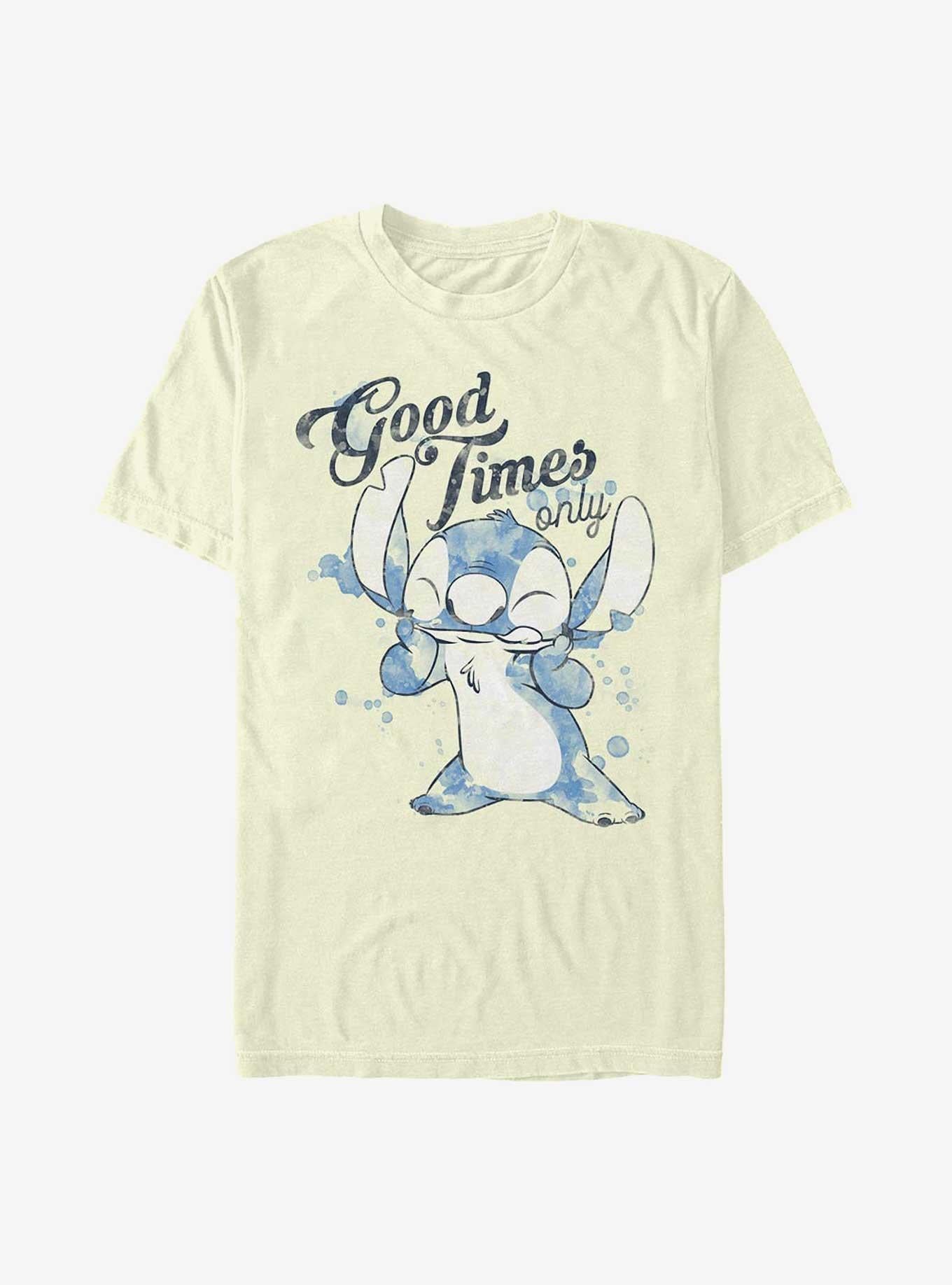 Lilo Stitch Good Times Only T Shirt T Shirt Streetwear Style Modern Aesthetic