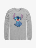 Lilo Stitch Happy Stitch Long Sleeve T Shirt Long Sleeve T Shirt Trending US Fan Art Style