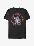 Lilo Stitch Just Here For The Food T Shirt T Shirt Comfort Fit Gift Ready