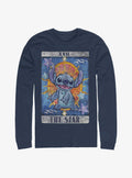 Lilo Stitch Tarot Long Sleeve T Shirt Long Sleeve T Shirt Premium Print Daily Wear