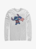 Lilo Stitch Tropic Stitch Flag Long Sleeve T Shirt Long Sleeve T Shirt Premium Print Daily Wear