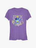 Lilo Stich Springy Stitch Girls T Shirt T Shirt Premium Print Daily Wear