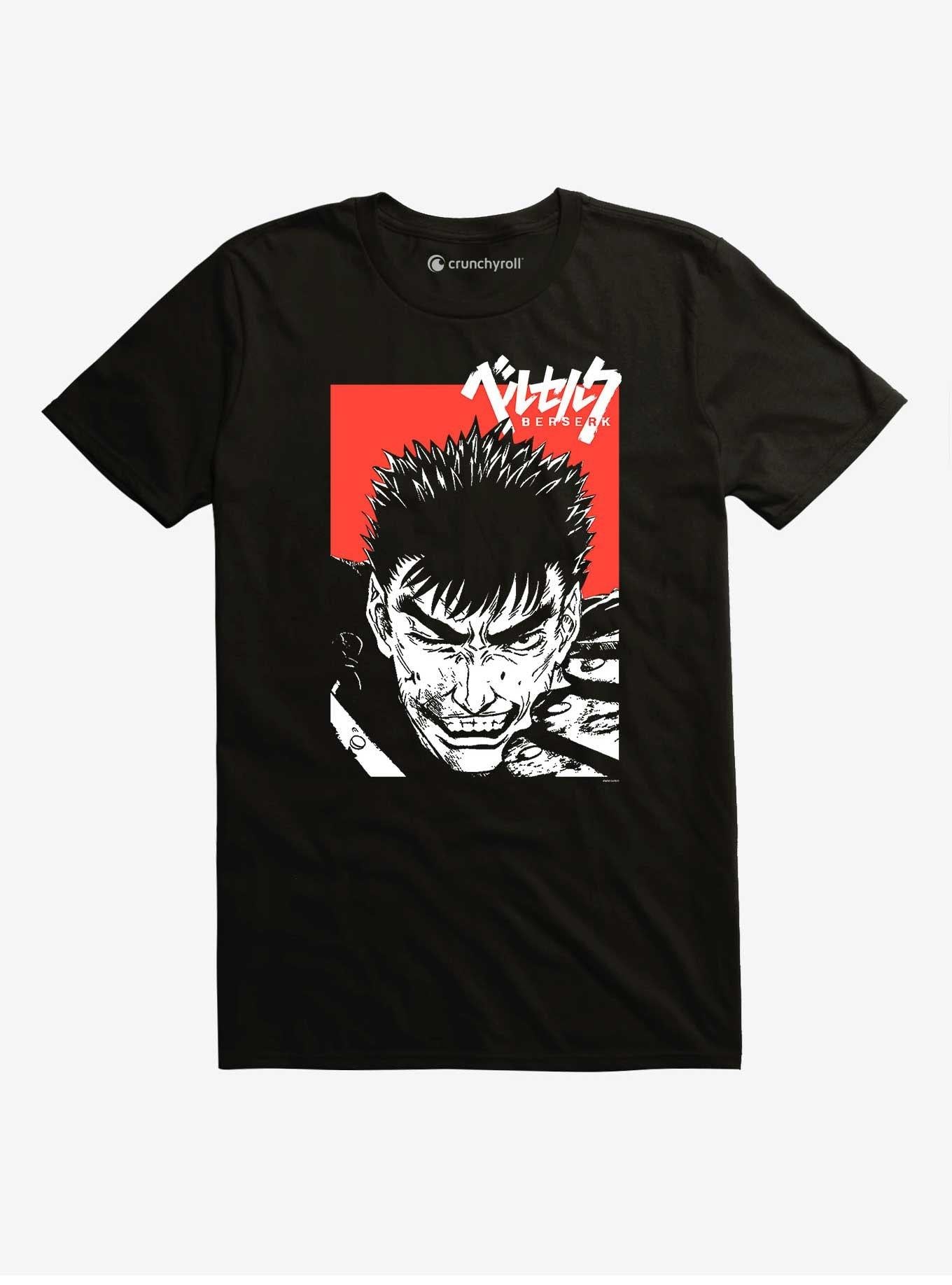 Berserk Face T Shirt T Shirt Premium Print Gamer Style