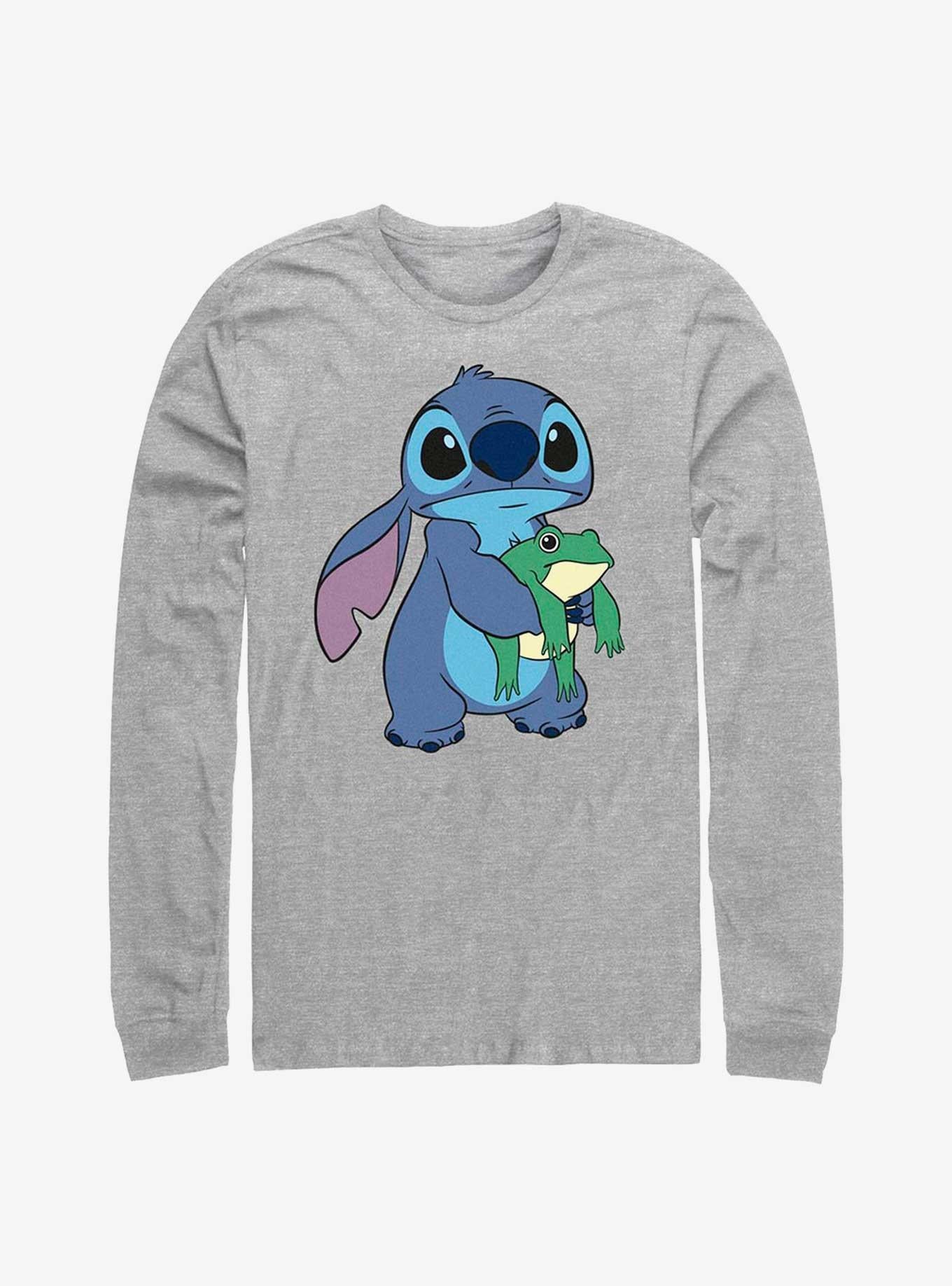 Lilo Stitch Froggie Long Sleeve T Shirt Long Sleeve T Shirt Streetwear Style Modern Aesthetic