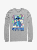Lilo Stitch Pattern Stitch Long Sleeve T Shirt Long Sleeve T Shirt Premium Print Daily Wear