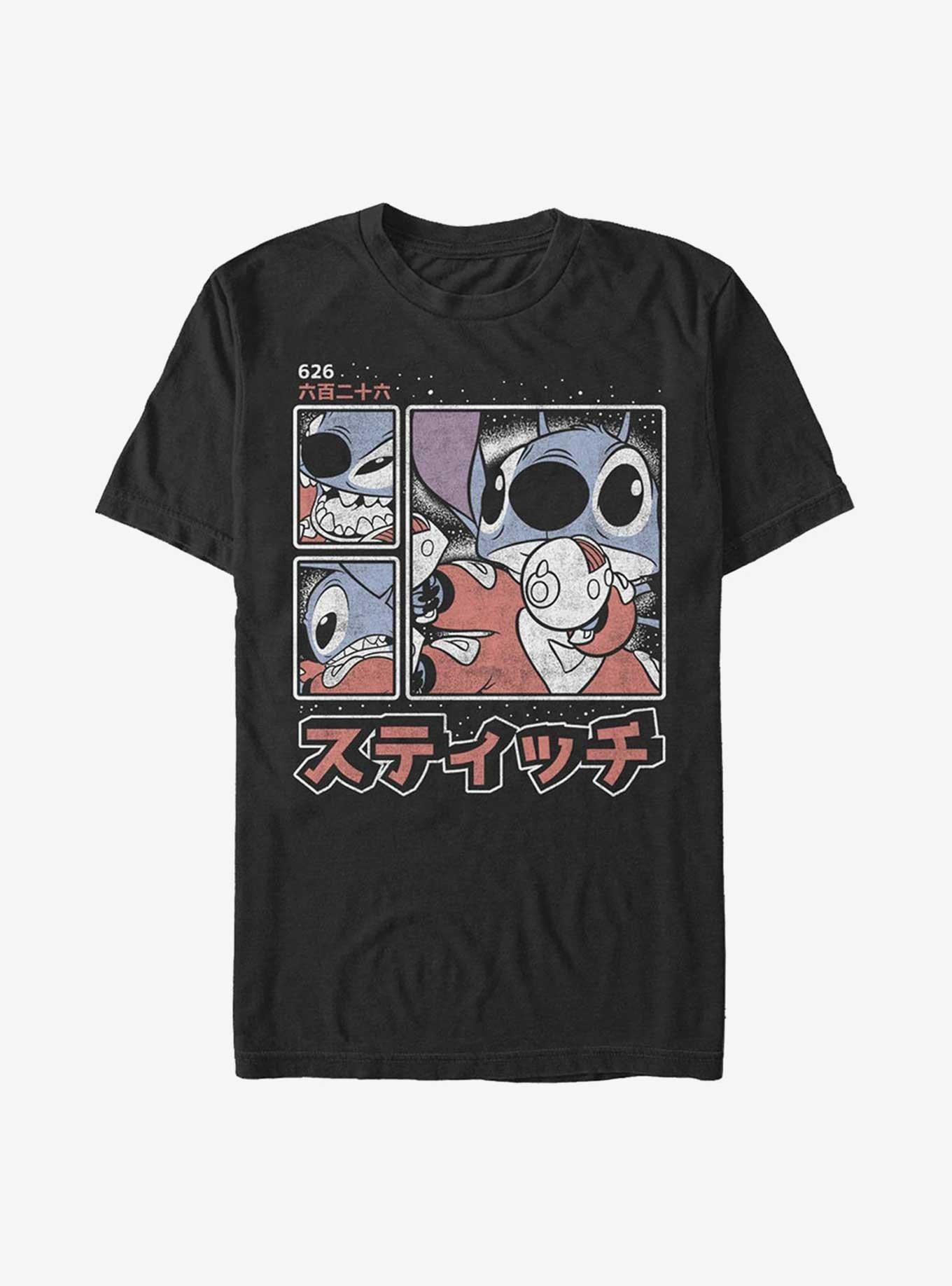 Lilo and Stitch Kanji T Shirt T Shirt Trending US Fan Art Style