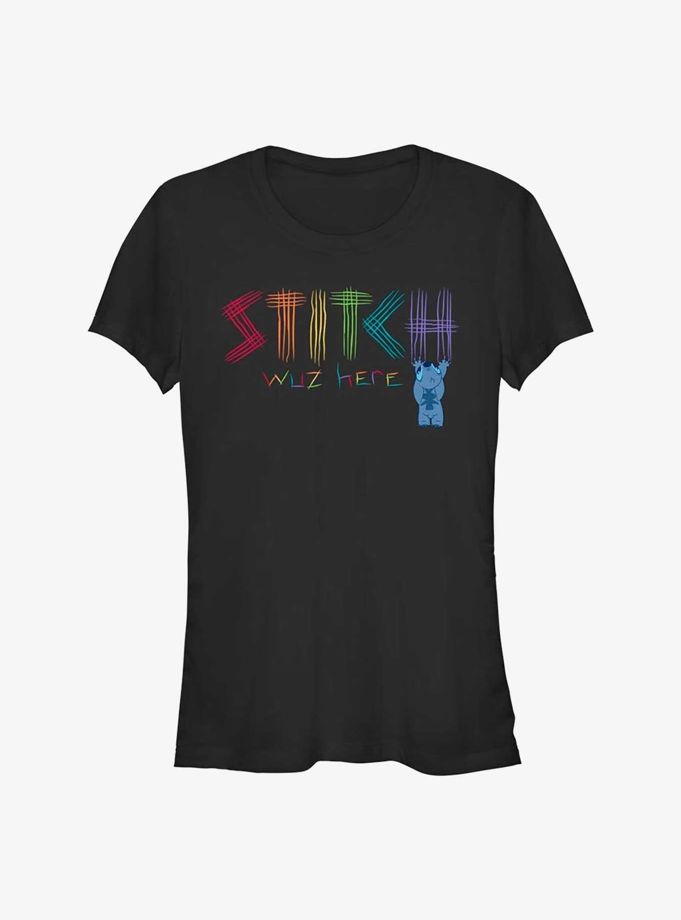 Lilo Stitch Stitch Was Here Pride T Shirt T Shirt High Search Demand Bold Graphic