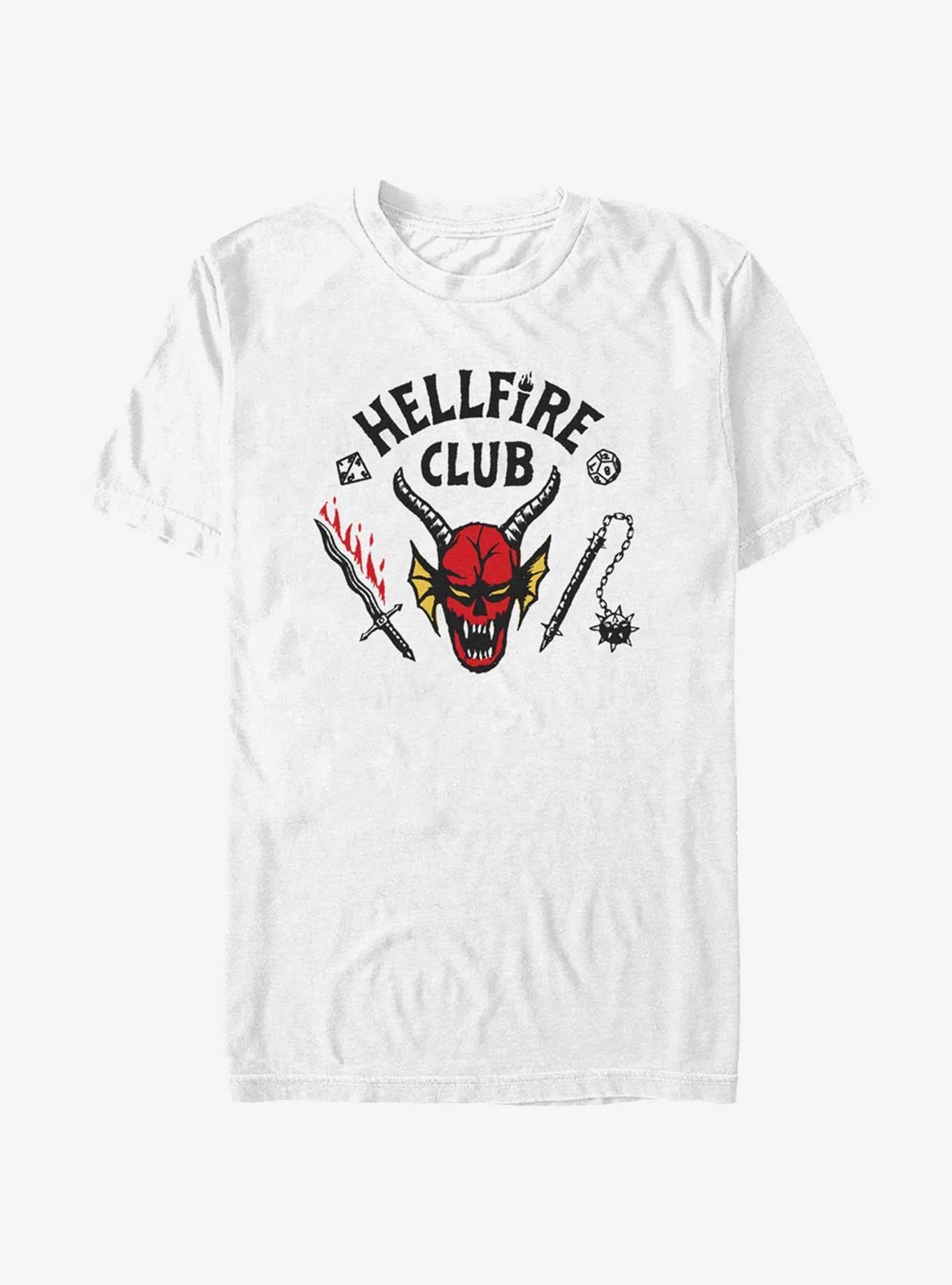Stranger Things Hellfire Club Logo T Shirt T Shirt Premium Print Esports Vibe