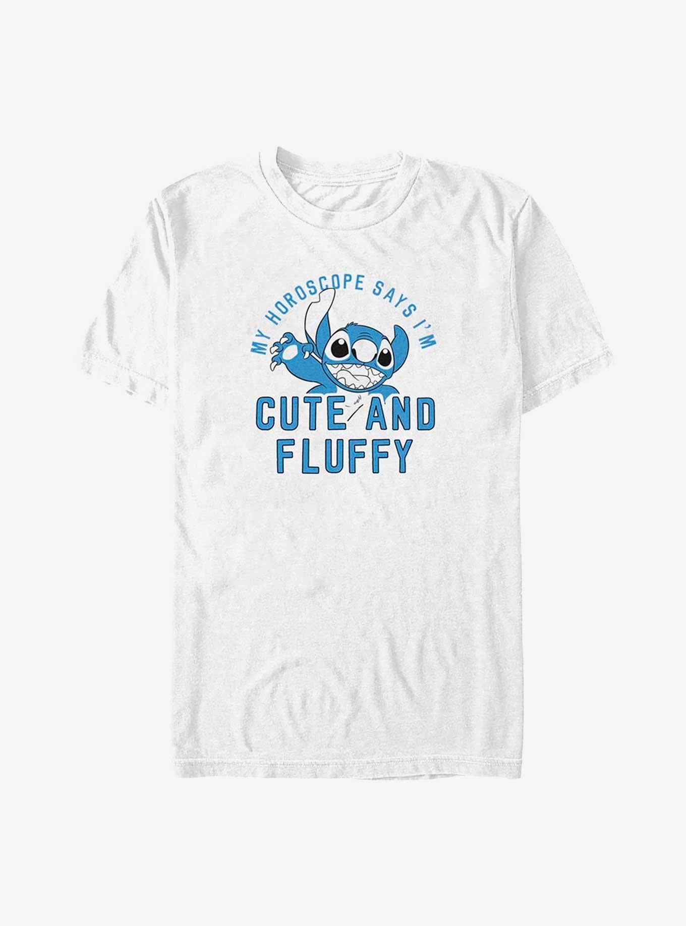 Lilo Stitch Fluffy And Cute Horoscope T Shirt T Shirt Trending US Fan Art Style