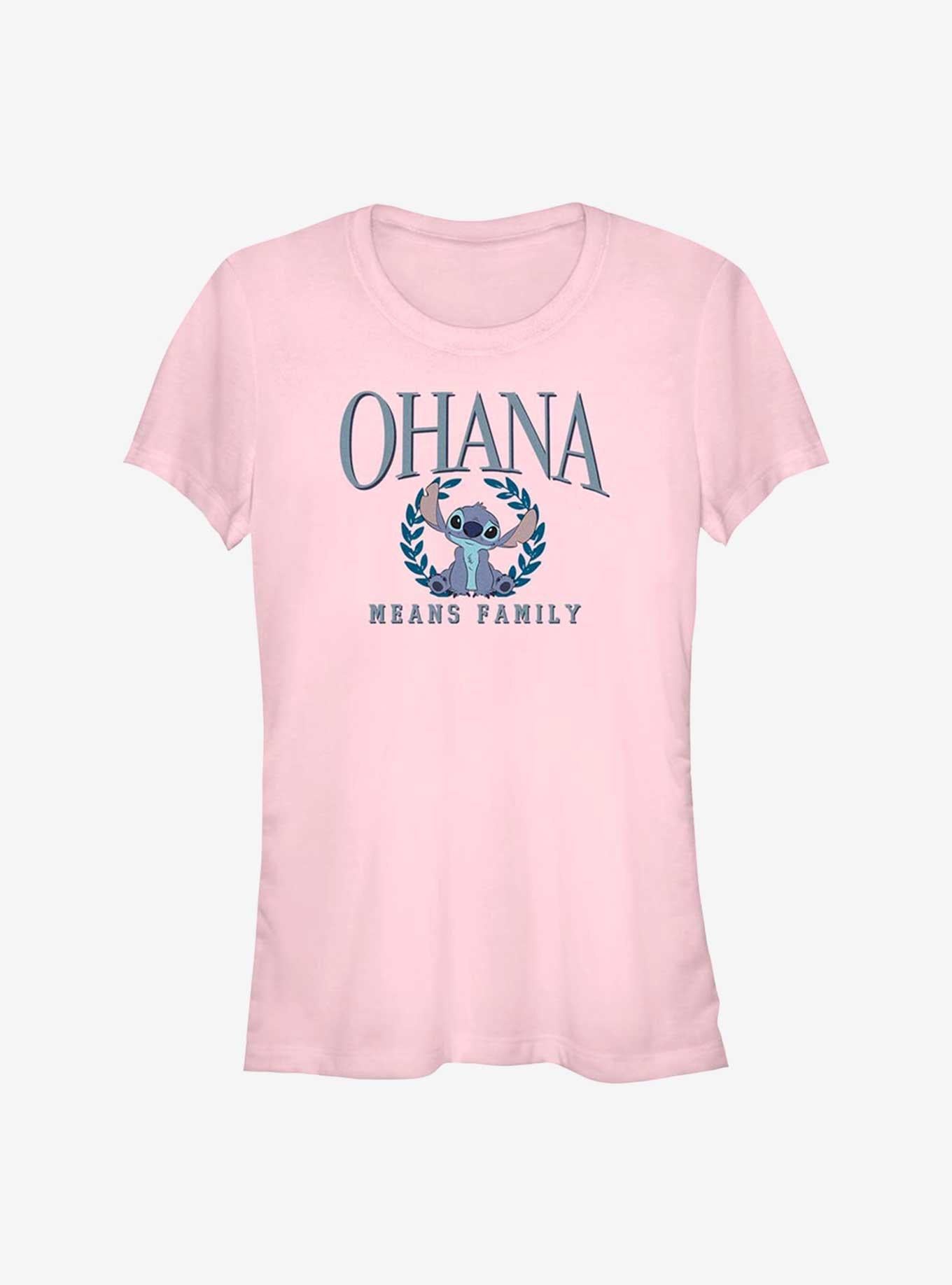 Lilo Stitch Collegiate Girls T Shirt T Shirt Premium Print Daily Wear