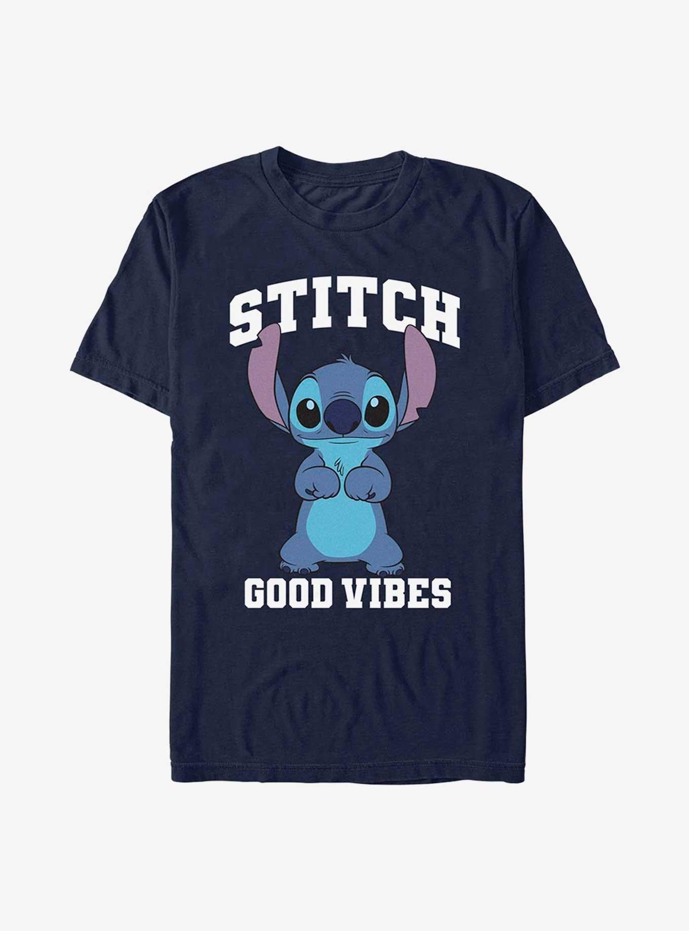 Lilo Stitch Good Vibes T Shirt T Shirt High Search Demand Bold Graphic