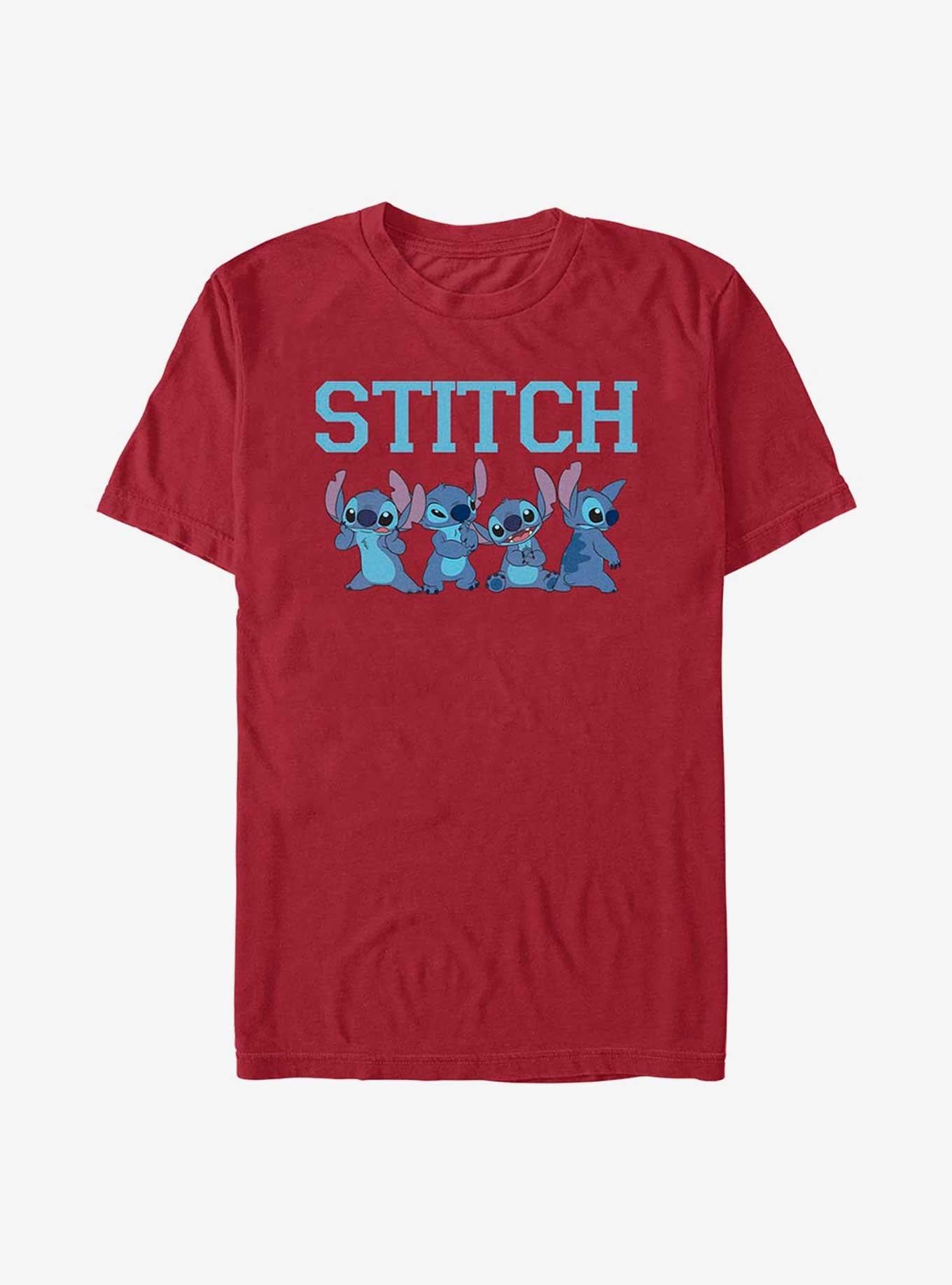 Lilo Stitch Multiple Moods Stitch T Shirt T Shirt Streetwear Style Modern Aesthetic