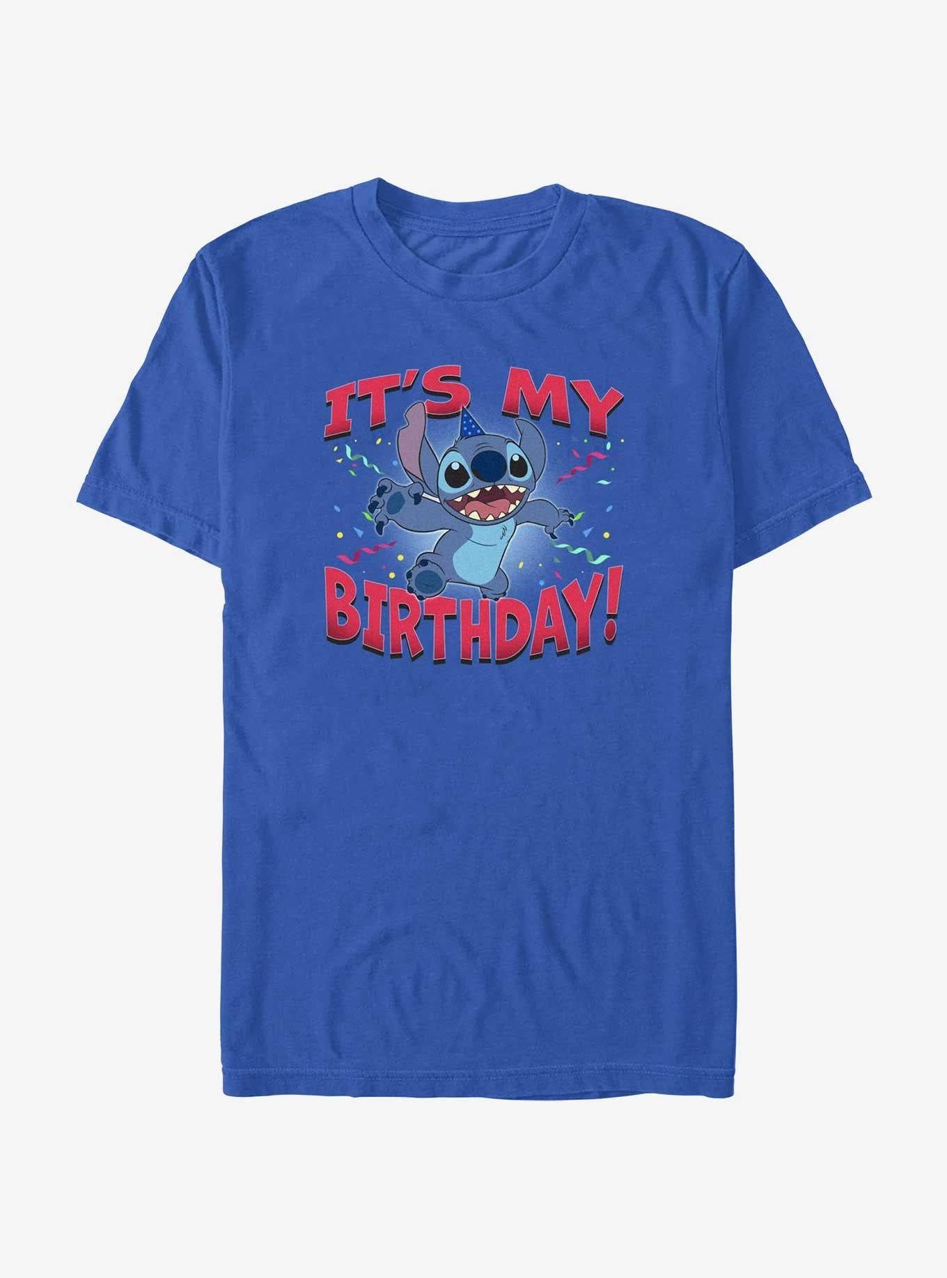 Lilo Stitch It s My Birthday T Shirt T Shirt Streetwear Style Modern Aesthetic