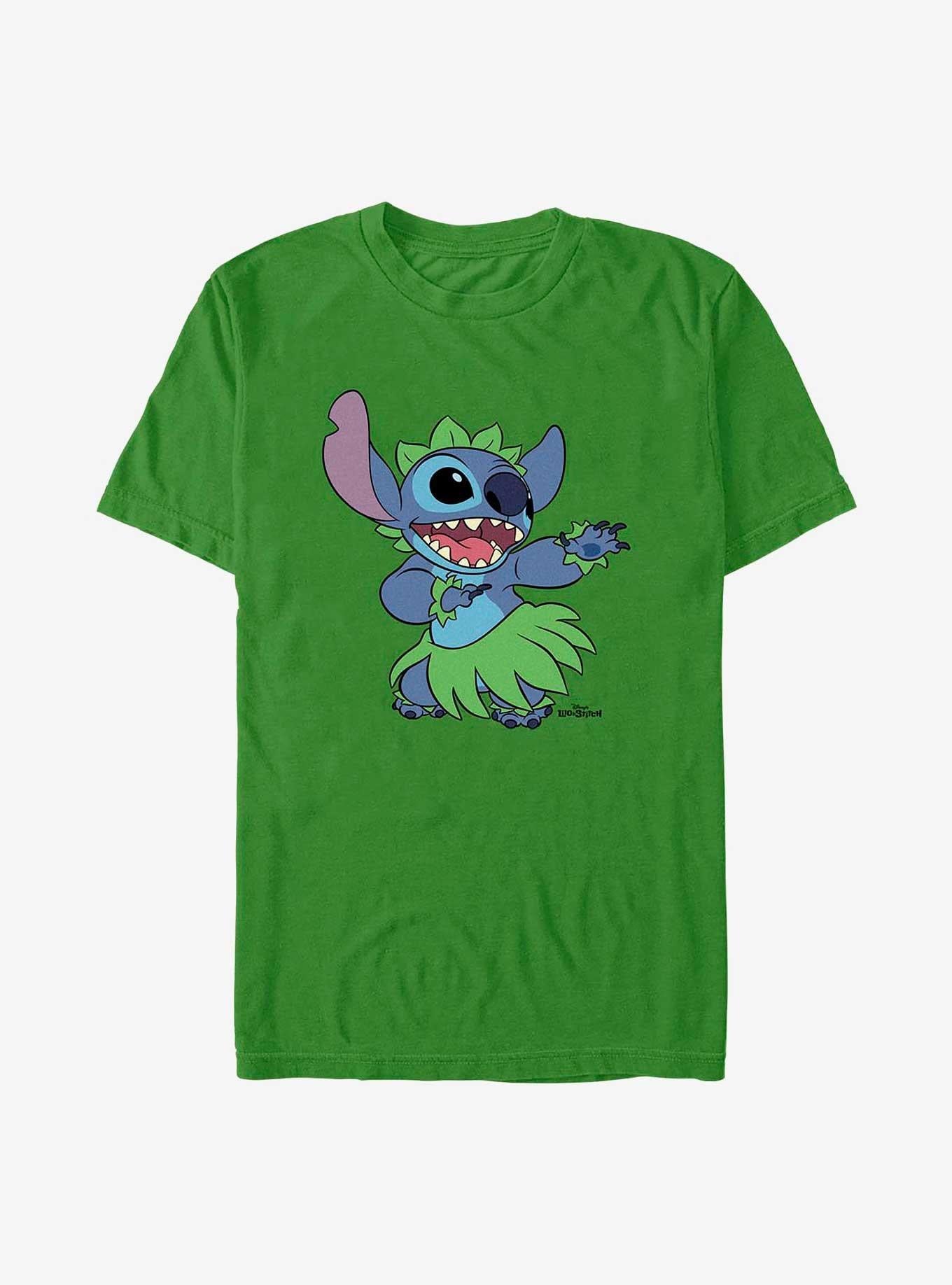 Lilo Stitch Big Hula T Shirt T Shirt Premium Print Daily Wear