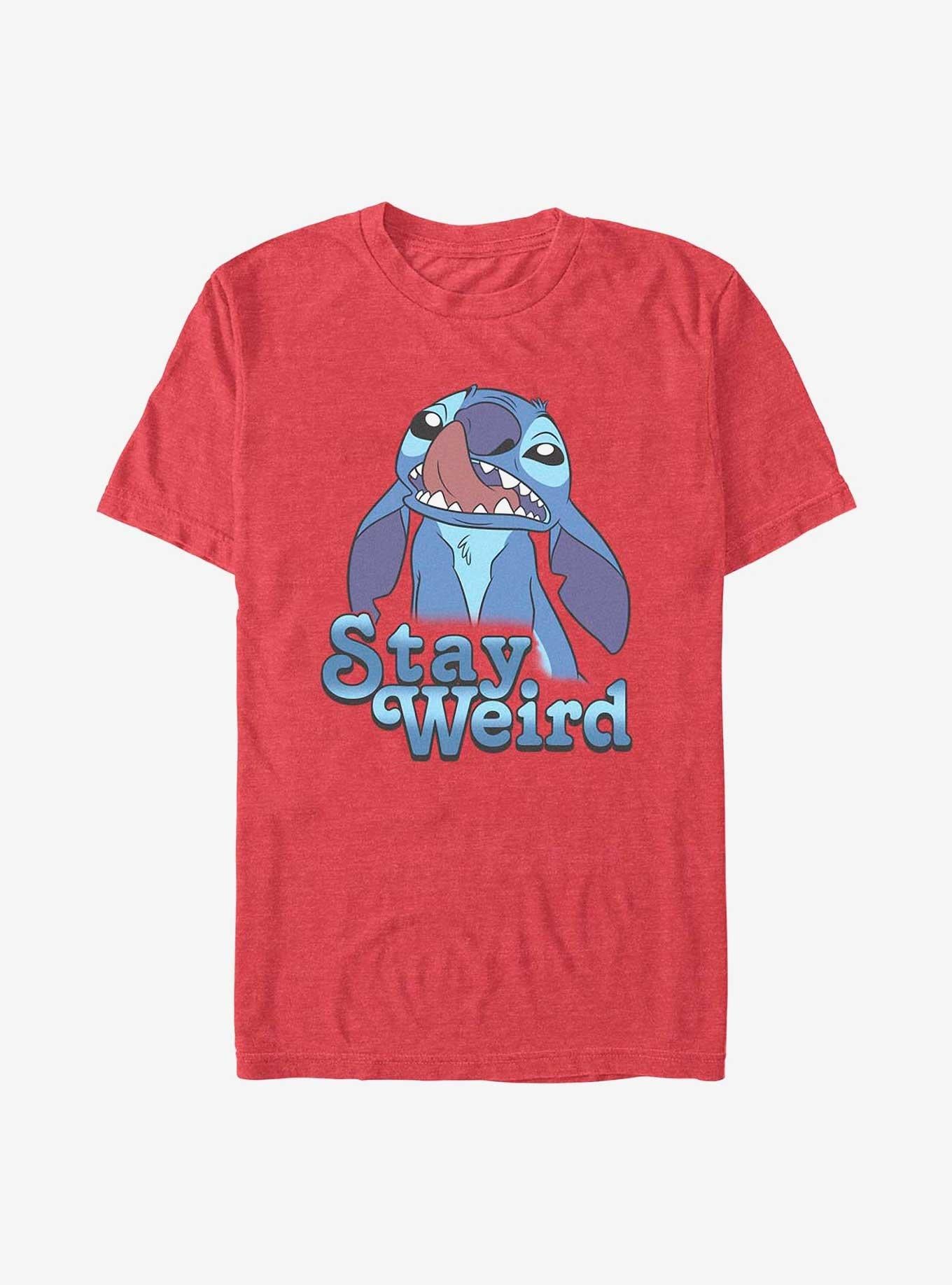 Lilo Stitch Stay Weird T Shirt T Shirt Streetwear Style Modern Aesthetic