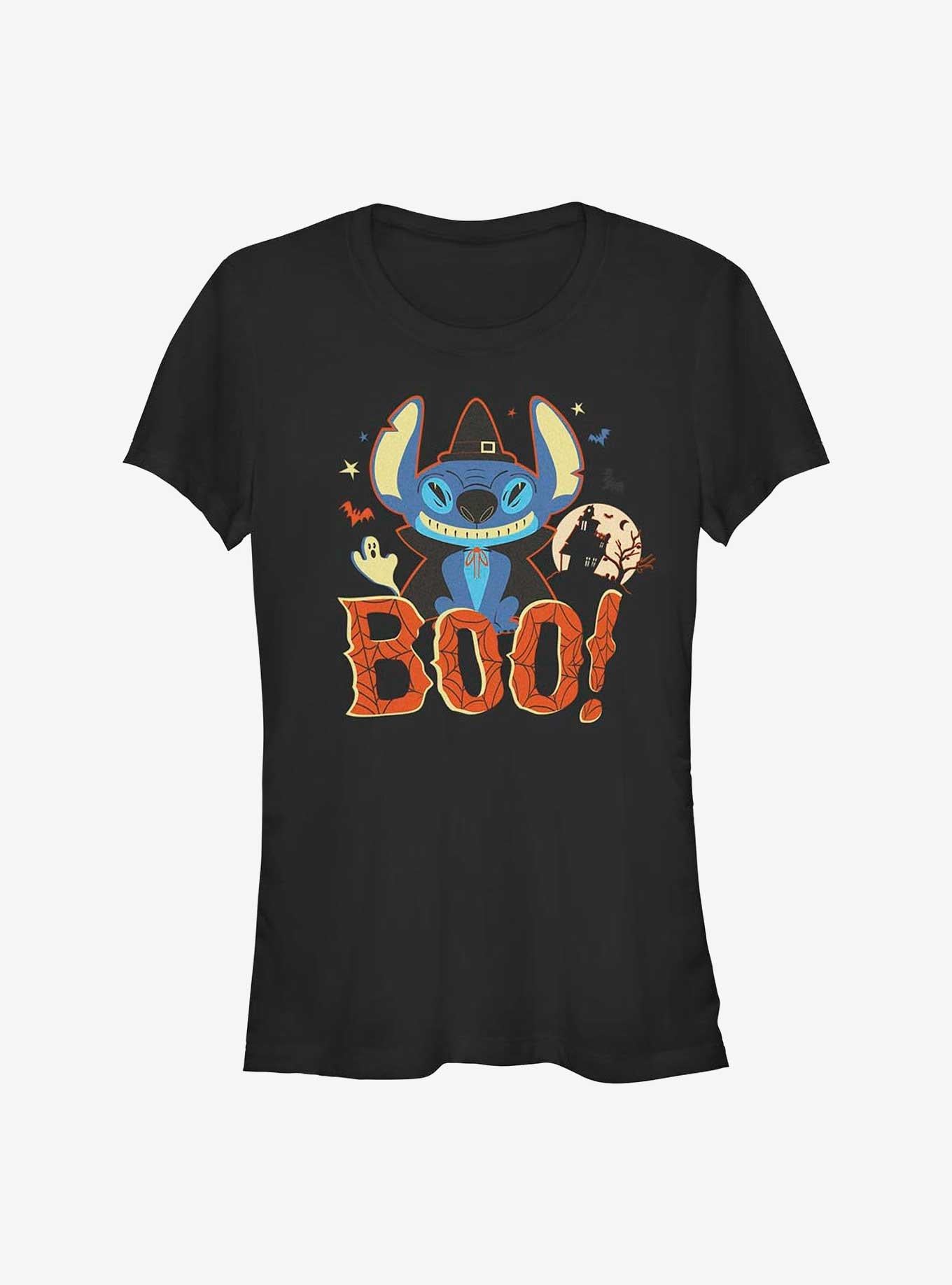 Lilo Stitch Boo Stitch Girls T Shirt T Shirt Trending US Fan Art Style