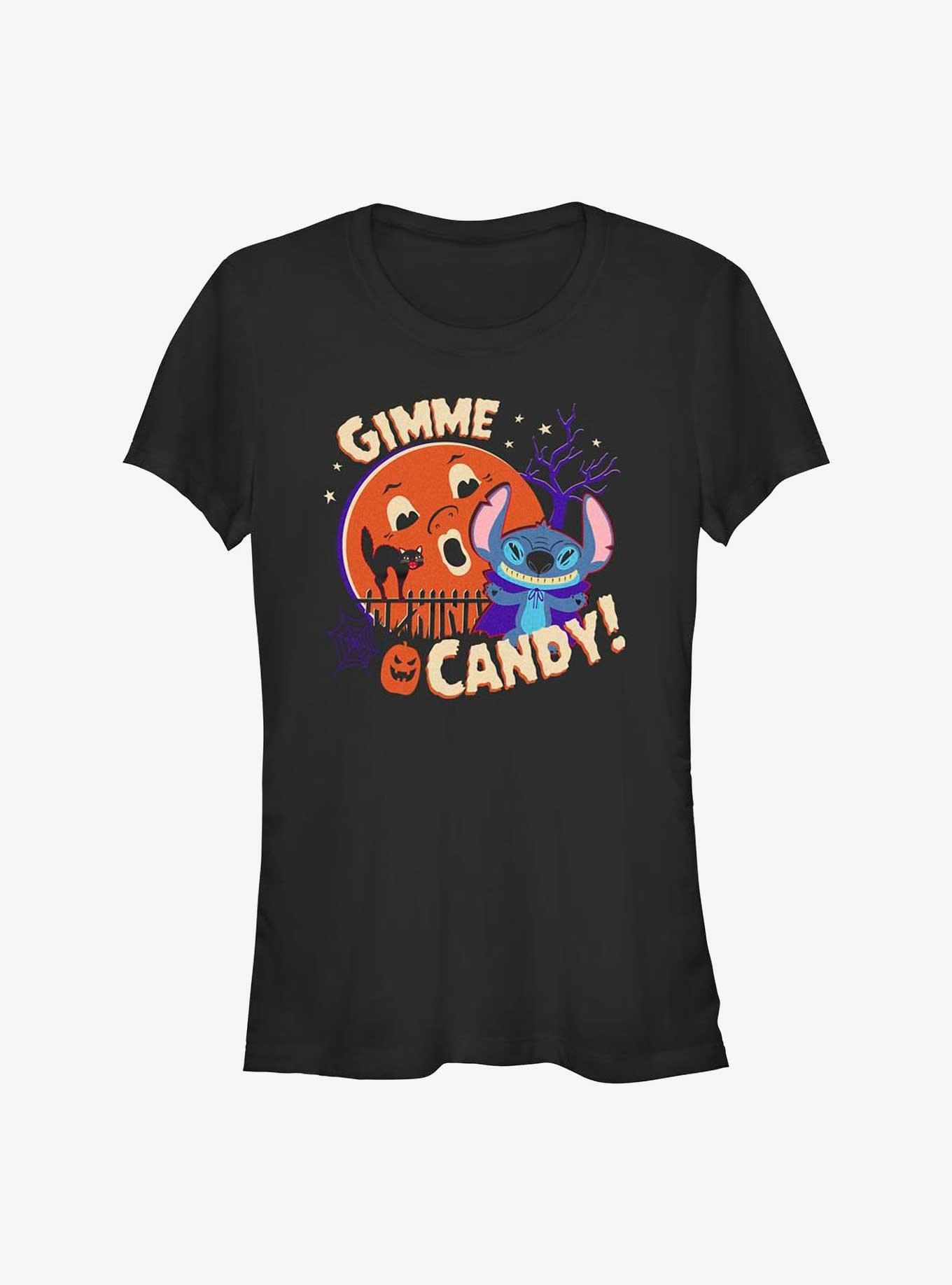 Lilo Stitch Gimme Candy Girls T Shirt T Shirt Streetwear Style Modern Aesthetic