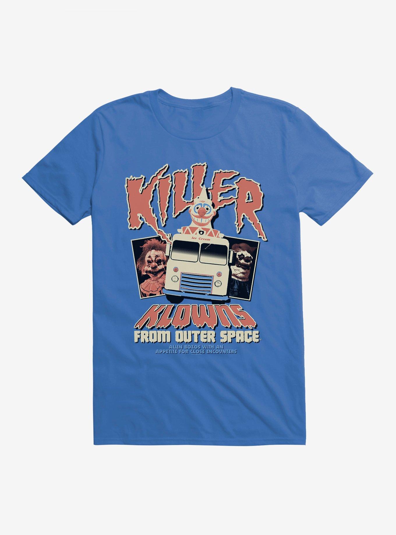 Killer Klowns From Outer Space Vintage Movie Poster T Shirt T Shirt Trending US Modern Aesthetic