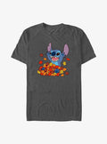 Lilo Stitch Leaf Pile T Shirt T Shirt High Search Demand Bold Graphic
