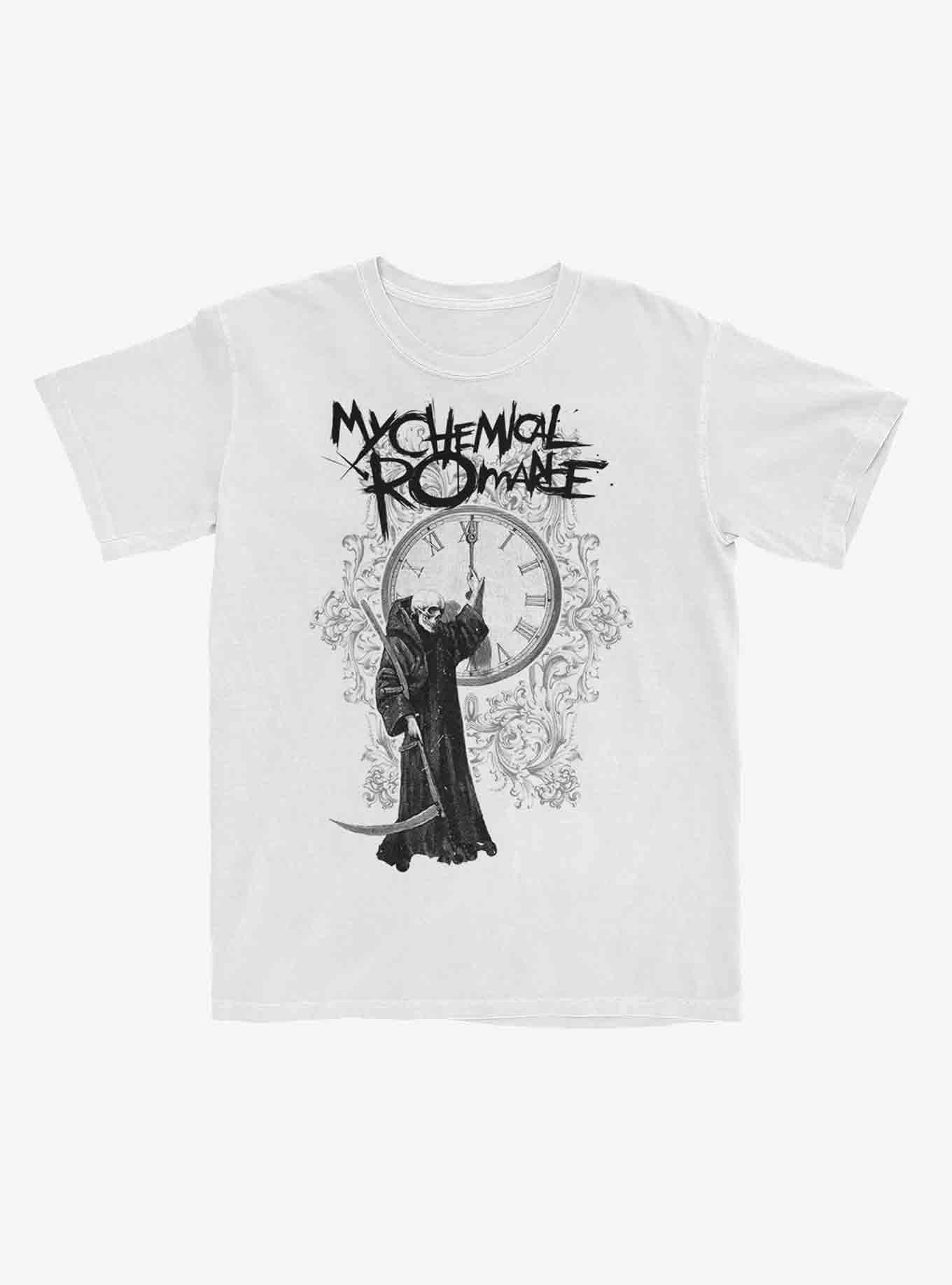 My Chemical Romance Grim Reaper Clock T Shirt T Shirt Viral TikTok Daily Wear