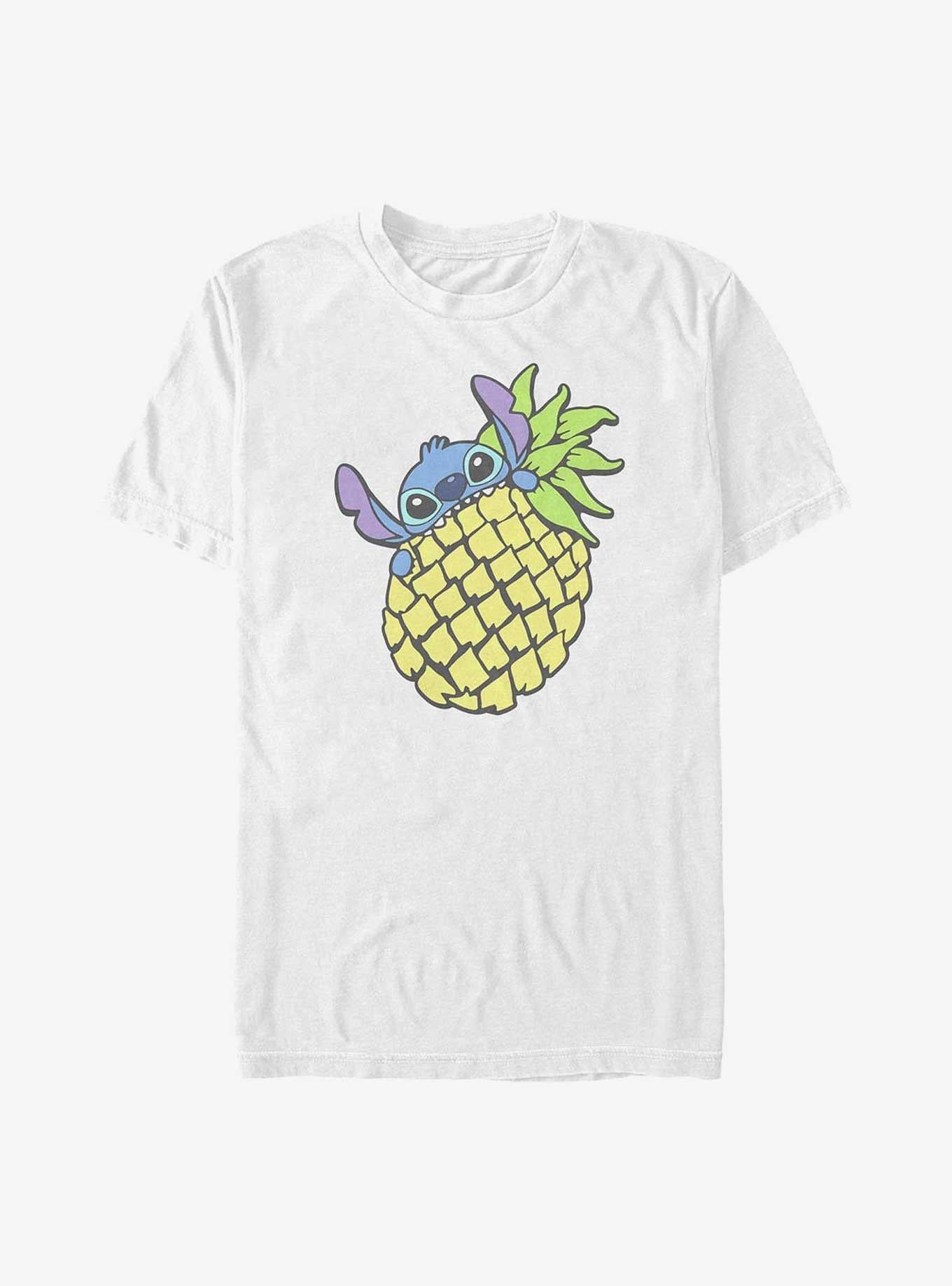 Lilo Stitch Pineapple Stitch T Shirt T Shirt Premium Print Daily Wear