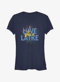 Lilo Stitch Hanukkah Love You A Latke Girls T Shirt T Shirt High Search Demand Bold Graphic