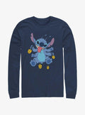 Lilo Stitch Hanukkah Spinning Dreidels Long Sleeve T Shirt Long Sleeve T Shirt Comfort Fit Gift Ready