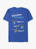 Lilo Stitch Hanukkah List T Shirt T Shirt Streetwear Style Modern Aesthetic